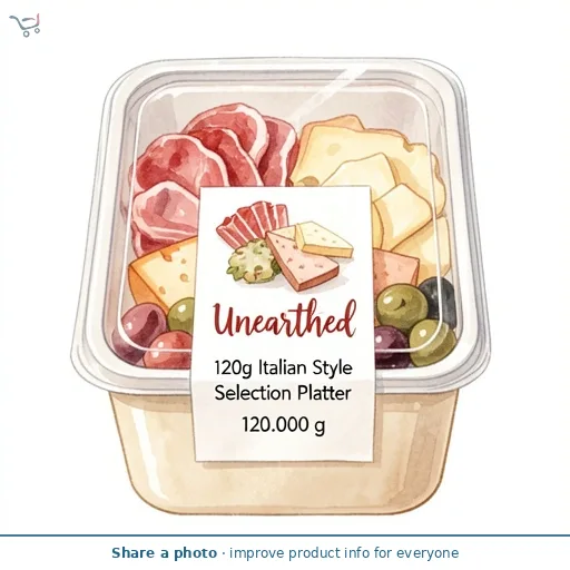 Unearthed 120g Italian Style Selection Platter