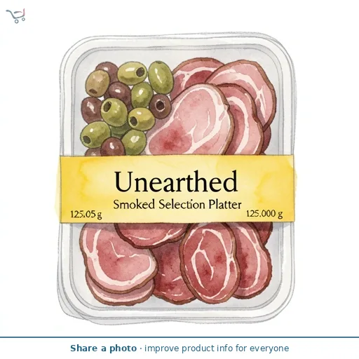 Unearthed 125g Smoked Selection Platter