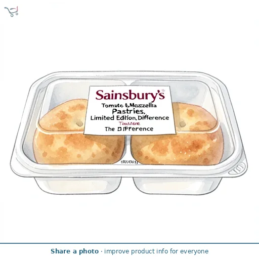 Sainsbury's Tomato & Mozzarella Pastries, Limited Edition, Taste the Difference 100g