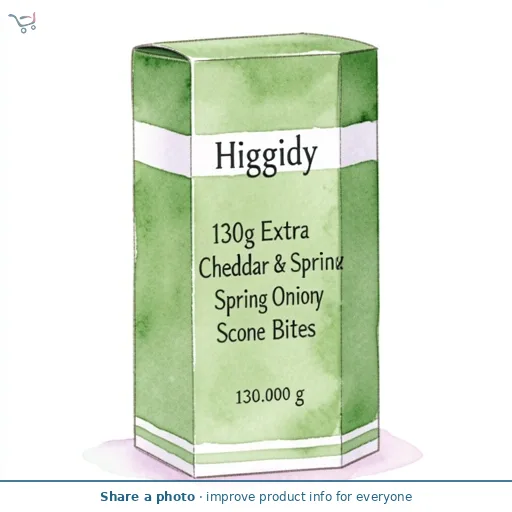 Higgidy Extra Mature Cheddar & Spring Onion Scone Bites