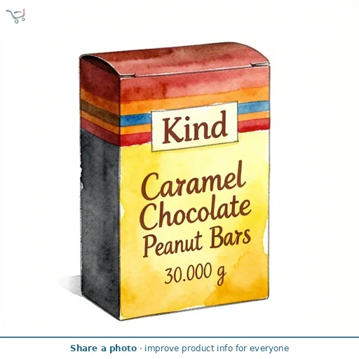 Kind Caramel Chocolate Peanut Bars 3 x 30g