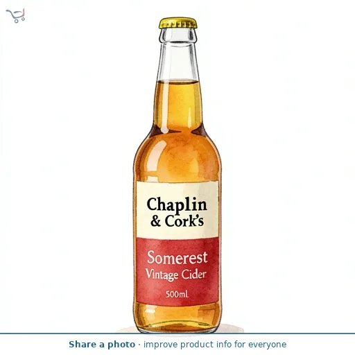 Chaplin & Cork's Somerset Vintage Cider 500ml