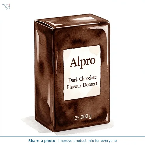 Alpro Dark Chocolate Flavour Dessert 4 x 125g