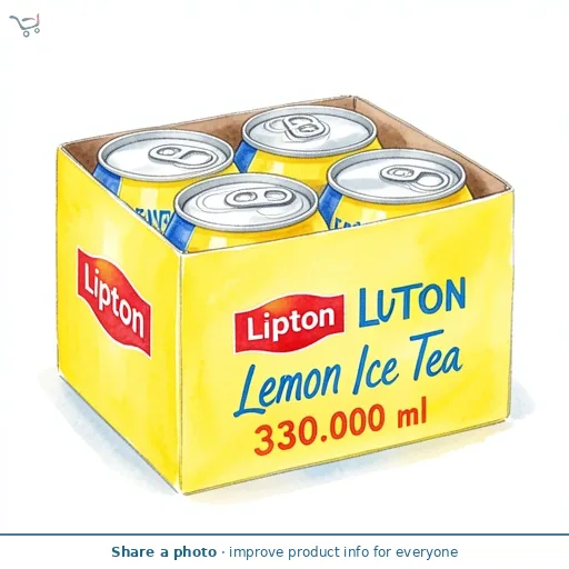 Lipton Lemon Ice Tea 6x330ml