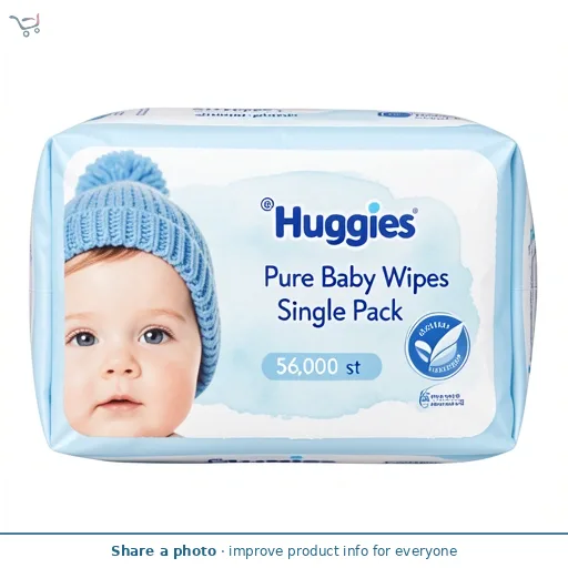 Huggies Pure Baby Wipes Single Pack
