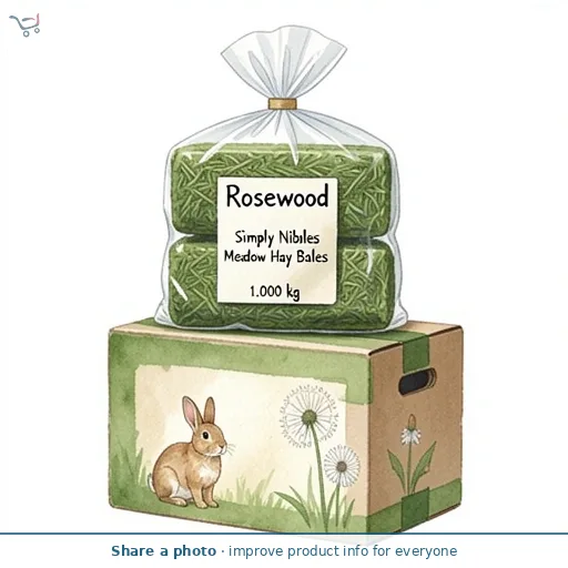 Rosewood Simply Nibbles Meadow Hay Bales 1kg