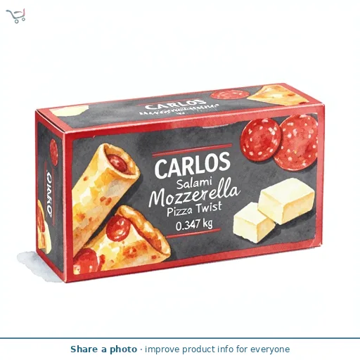 Salami Mozzerella Pizza Twist