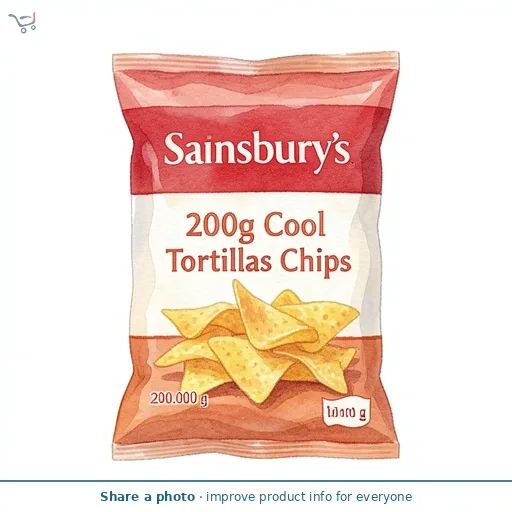 Sainsbury's 200g Cool Tortillas Chips