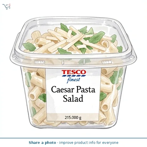 Tesco Finest Caesar Pasta Salad 215g