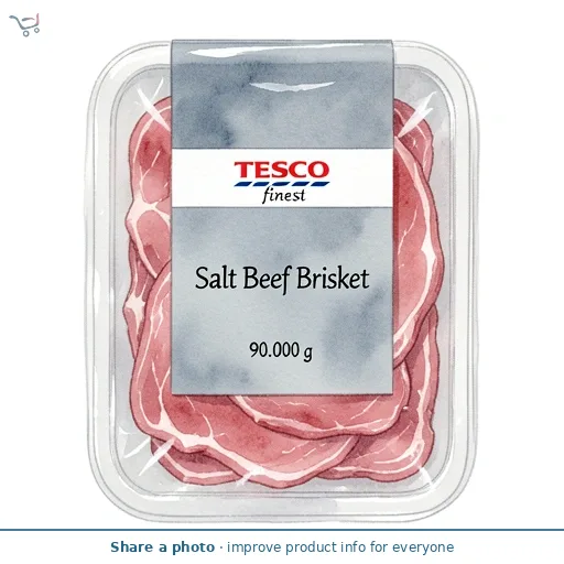 Tesco Finest Salt Beef Brisket 90g