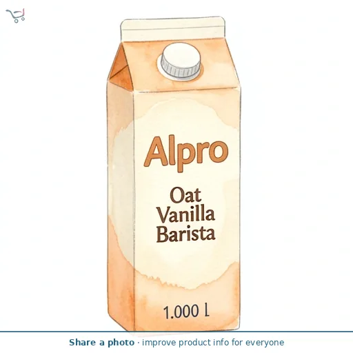 Alpro Oat Vanilla Barista