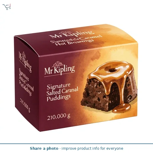 Mr Kipling Signature Salted Caramel Hot Brownie Puddings
