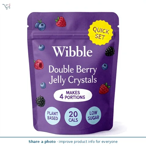 Wibble Double Berry Jelly Crystals