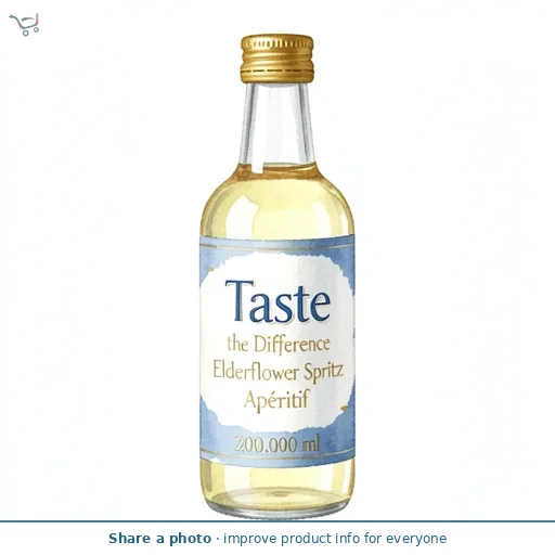Taste the Difference Elderflower Spritz Apéritif 20cl