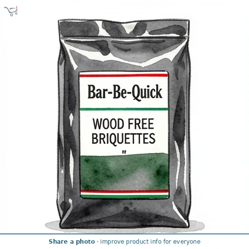 Bar-Be-Quick Wood Free Briquettes