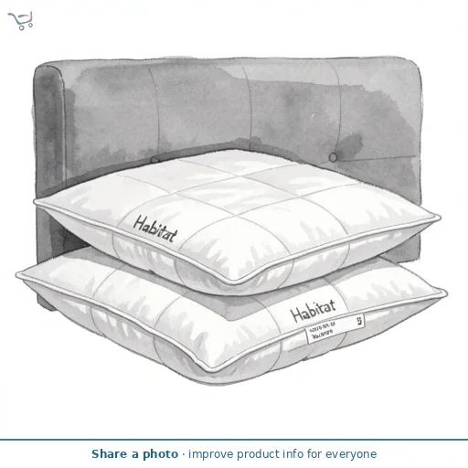 Habitat Supersoft Washable Pillow Protectors - Pack of 2