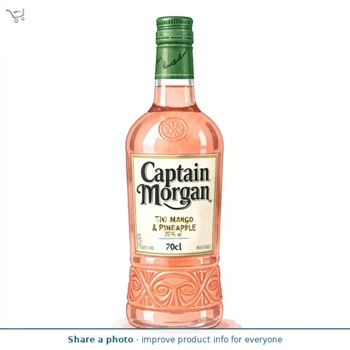 Captain Morgan Tiki Mango & Pineapple 25% vol 70cl