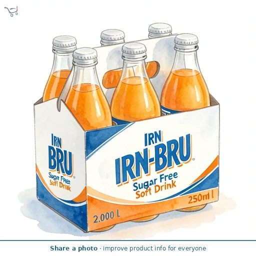 IRN-BRU Sugar Free Soft Drink