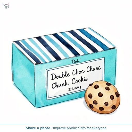 Doh! Ready to bake Double Choc Chunk Cookie Doh 275g