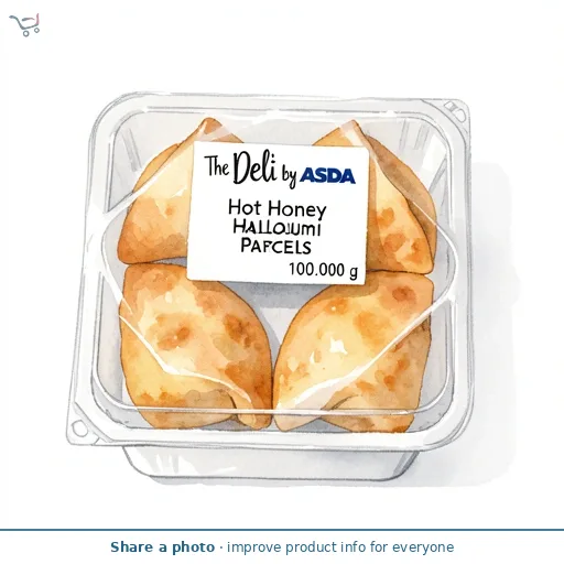 The Deli by ASDA Hot Honey Halloumi Parcels 100g
