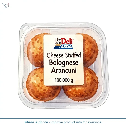 The Deli by ASDA Cheese Stuffed Bolognese Arancini 180g