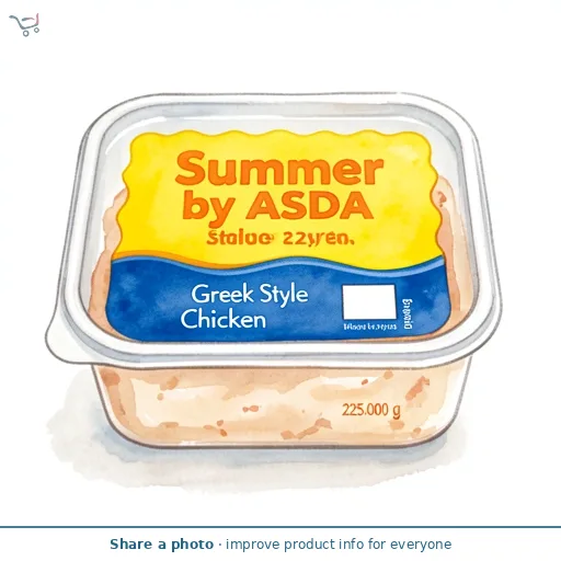 Summer by ASDA Greek Style Chicken 225g