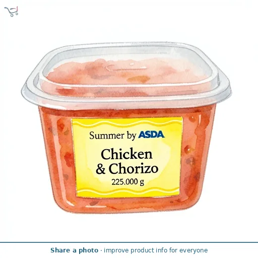 Summer by ASDA Chicken & Chorizo 225g