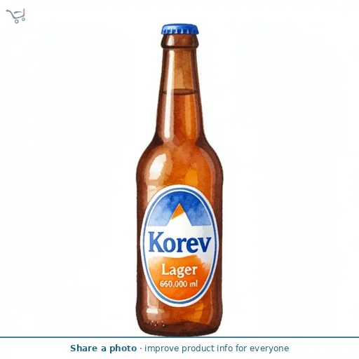 Korev korev lager 660ml