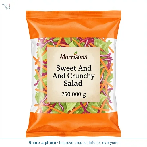 Morrisons Sweet And Crunchy Salad 250G
