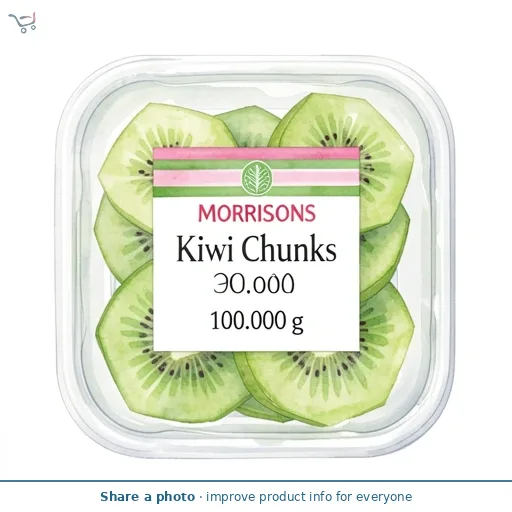 Morrisons Kiwi Chunks 100G