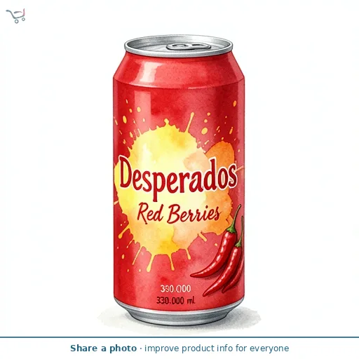 Desperados Red Berries Can