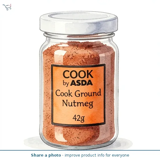 COOK by ASDA Cook Ground Nutmeg 42g