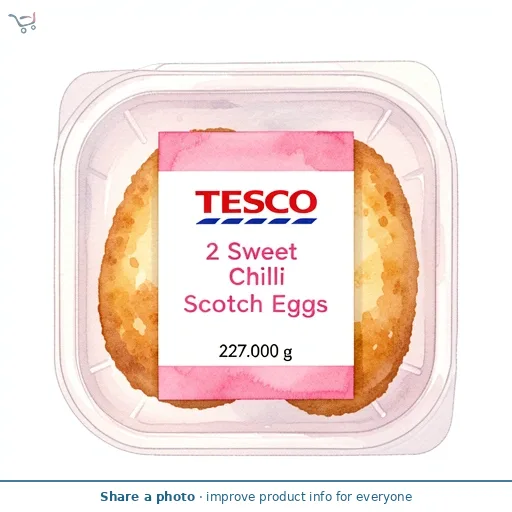 Tesco 2 Sweet Chilli Scotch Eggs 227g