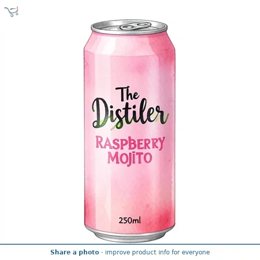 The Distiller Raspberry Mojito 250ml