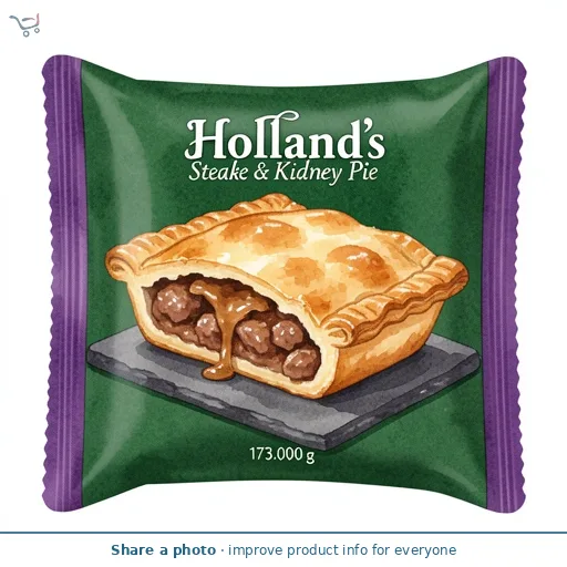 Holland's Steak & Kidney Pie 173G