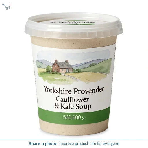 Yorkshire Provender Cauliflower & Kale Soup 560G