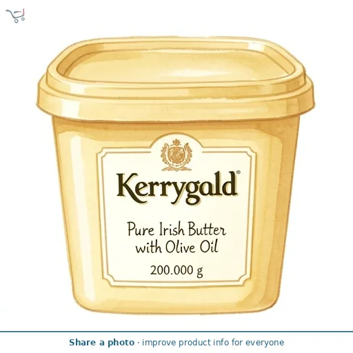 Kerrygold Pure Irish Butter with Olive Oil 200g