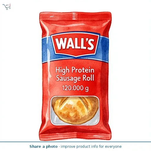 Wall's High Protein Sausage Roll 120g