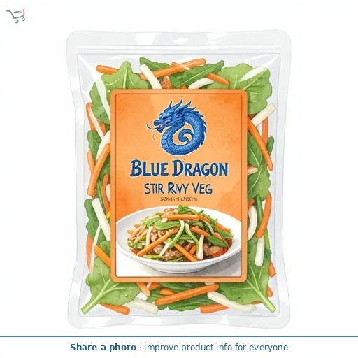 Blue Dragon Oriental Style Stir Fry Veg
