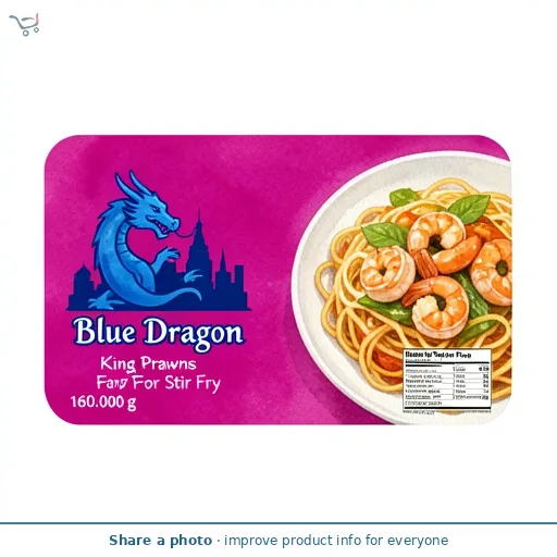 Blue Dragon King Prawns For Stir Fry