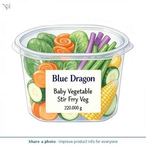 Blue Dragon Baby Vegetable Stir Fry Veg