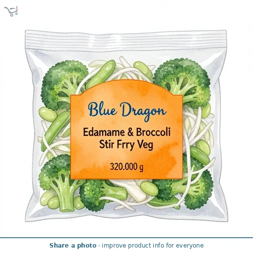 Blue Dragon Edamame & Broccoli Stir Fry Veg