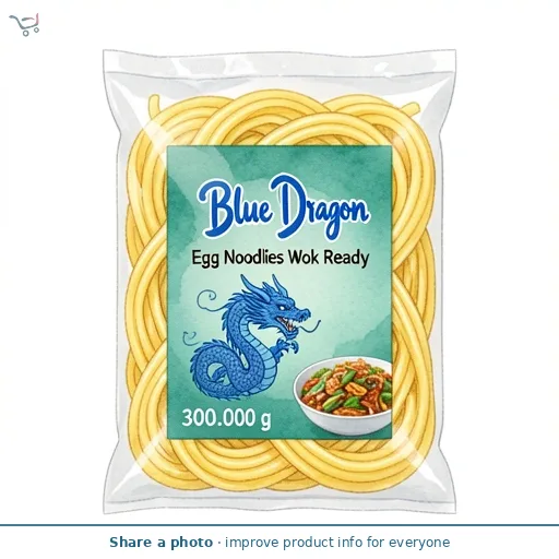 Blue Dragon Egg Noodles Wok Ready