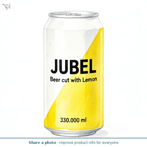 JUBEL Beer cut with Lemon 330ml