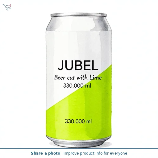 JUBEL Beer cut with Lime 330ml