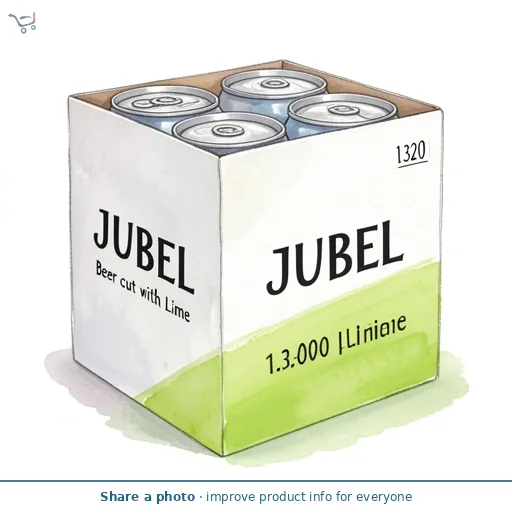 JUBEL Beer cut with Lime 4x330ml
