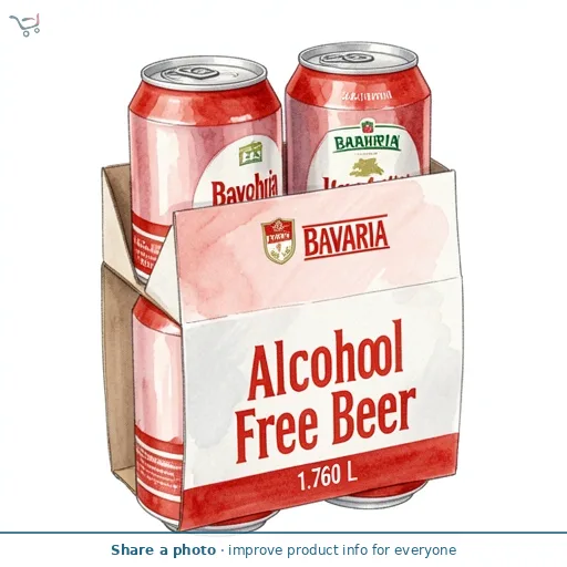 Bavaria Alcohol Free Beer 4 x 44cl