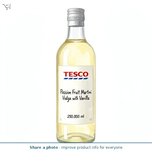 Tesco Passion Fruit Martini Vodka with Vanilla 250ml