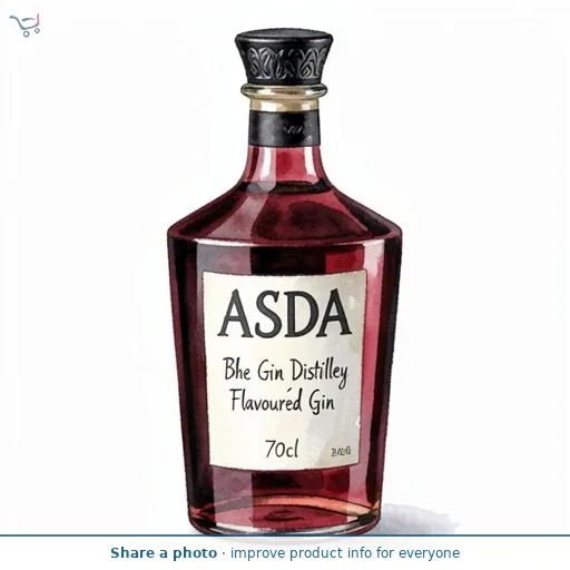 ASDA The Gin Distiller Black Cherry Flavoured Gin 70cl