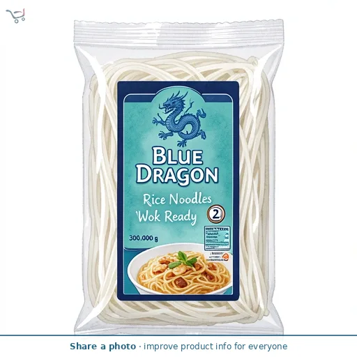 Blue Dragon Rice Noodles Wok Ready
